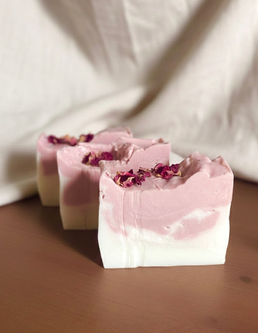 JABÓN DE ROSA DAMASCENA